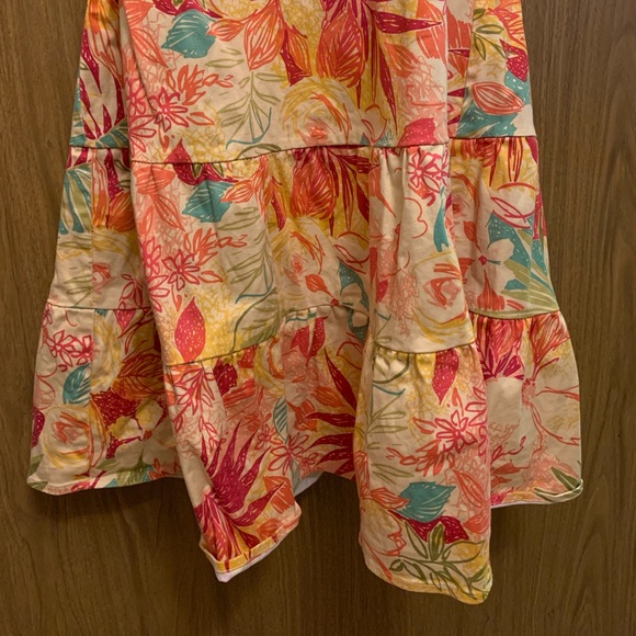 R&K Originals Yellow Floral Sundress - Picture 3 of 5